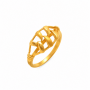 Metro Wheel Gold Ring