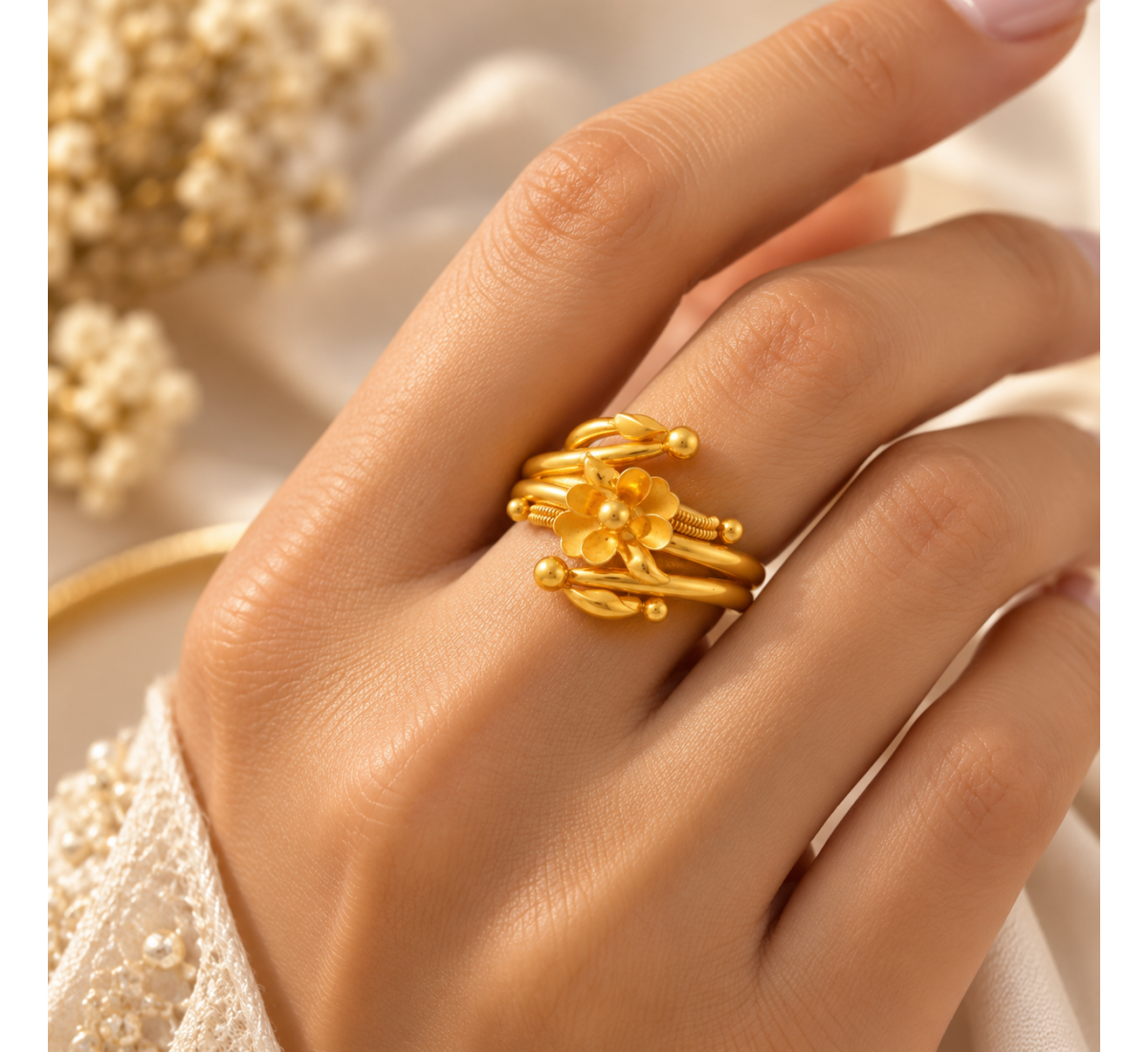 Hiba Daisy Ring