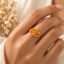 Happy Daisy Waves Ring