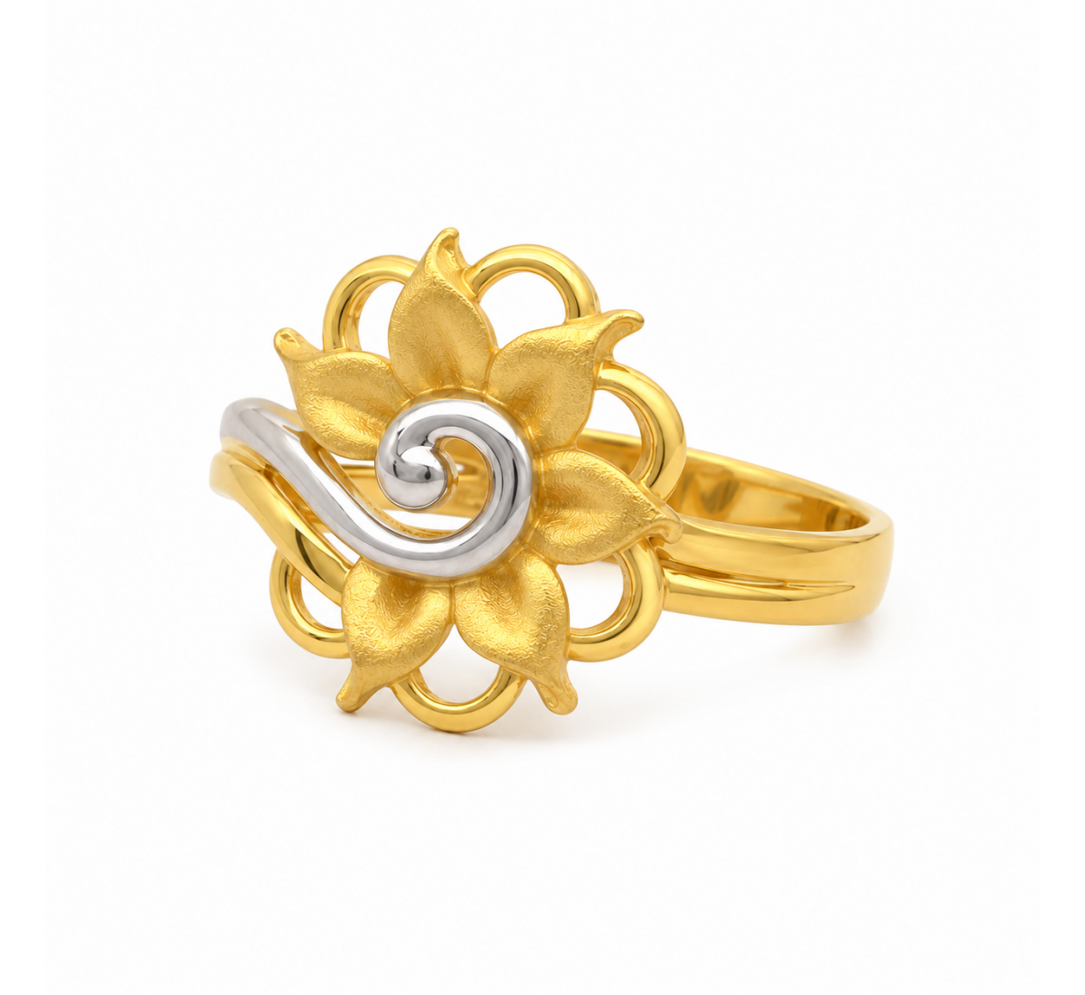 Maria Twist Dual Ring