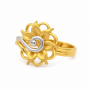Maria Twist Dual Ring