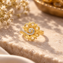 Maria Twist Dual Ring