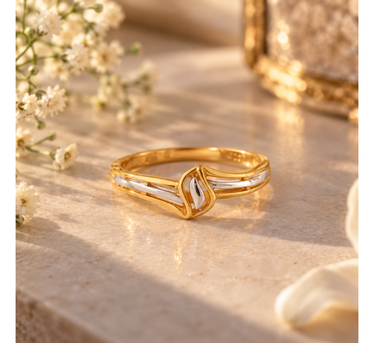 Pave Gold Ring