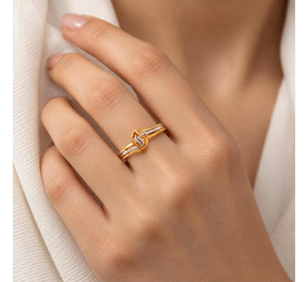 Pave Gold Ring