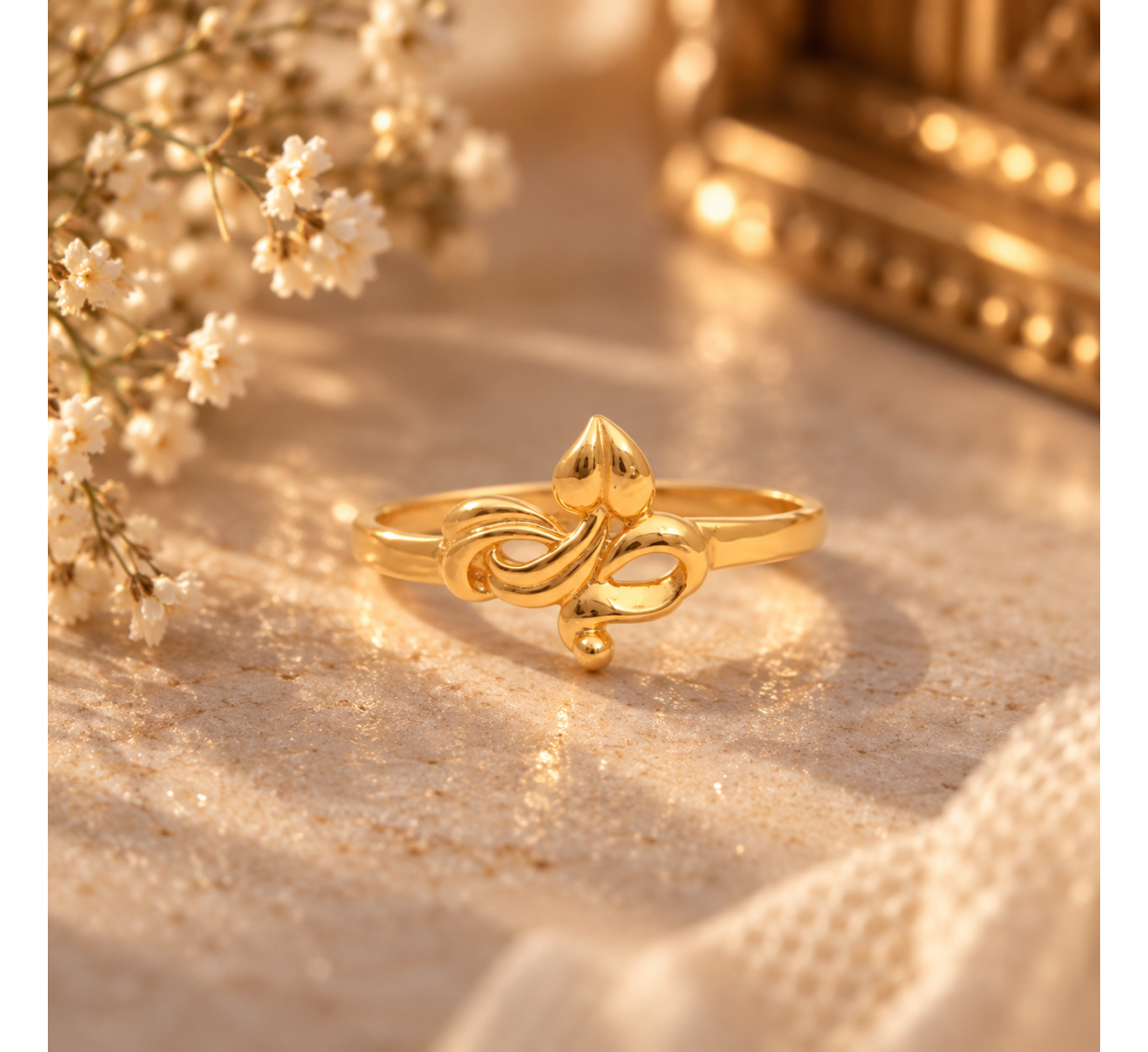 Gold Lina Mosaic Ring
