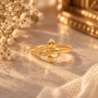 Gold Lina Mosaic Ring
