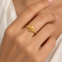 Eloise Lina Gold Ring