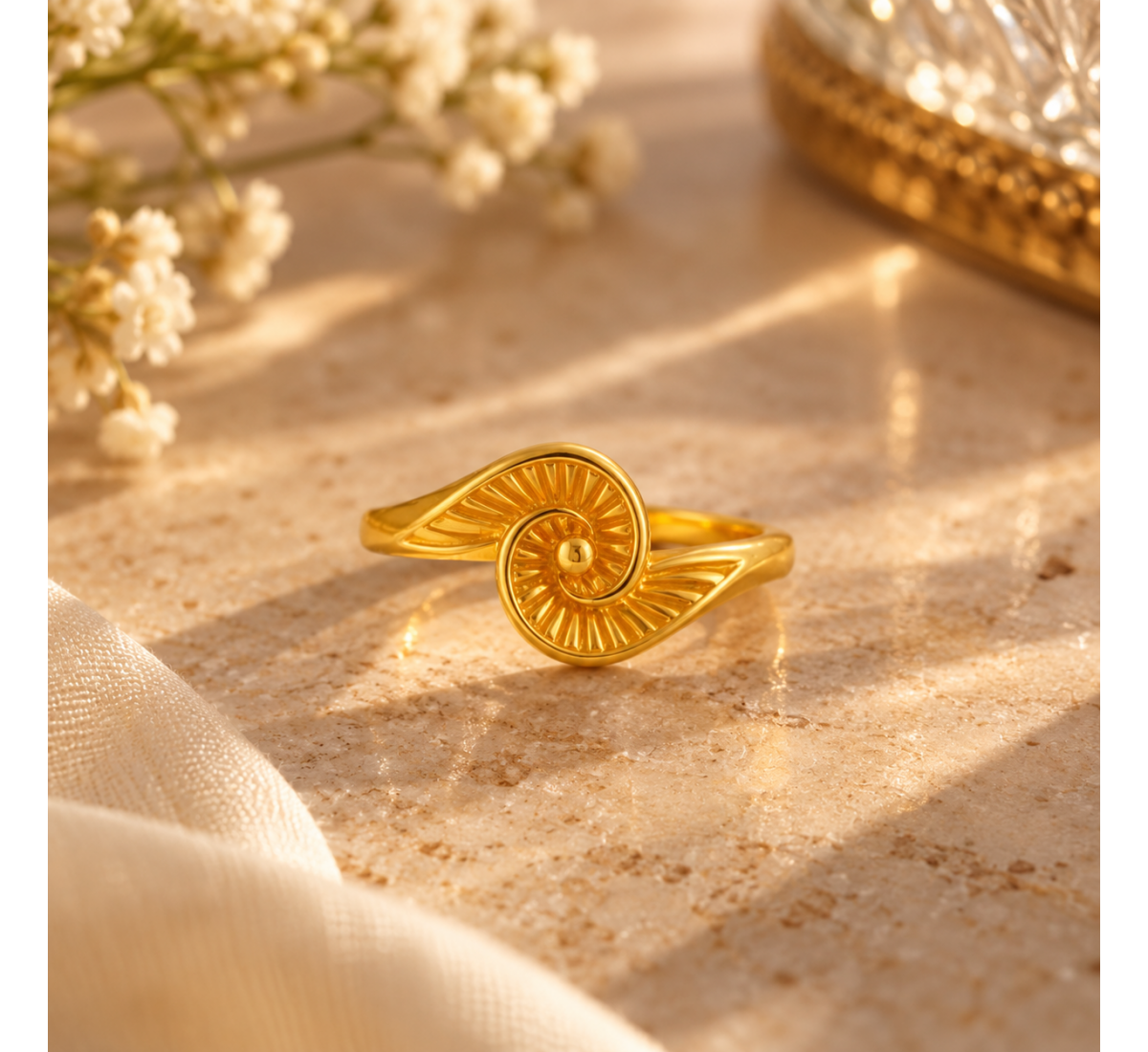 Dancing Valor Twine Ring