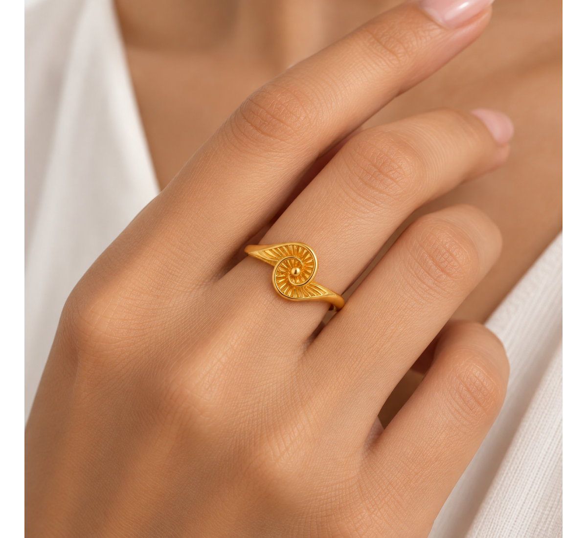 Dancing Valor Twine Ring