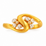 Gold Daisy Sway Ring