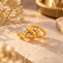 Gold Daisy Sway Ring