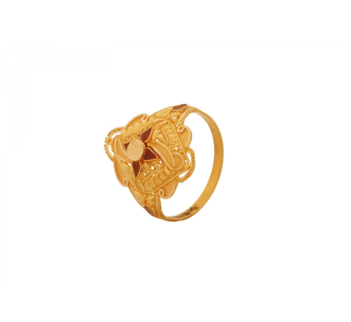 Zoraya Daisy Gold Ring