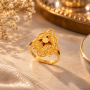 Zoraya Daisy Gold Ring