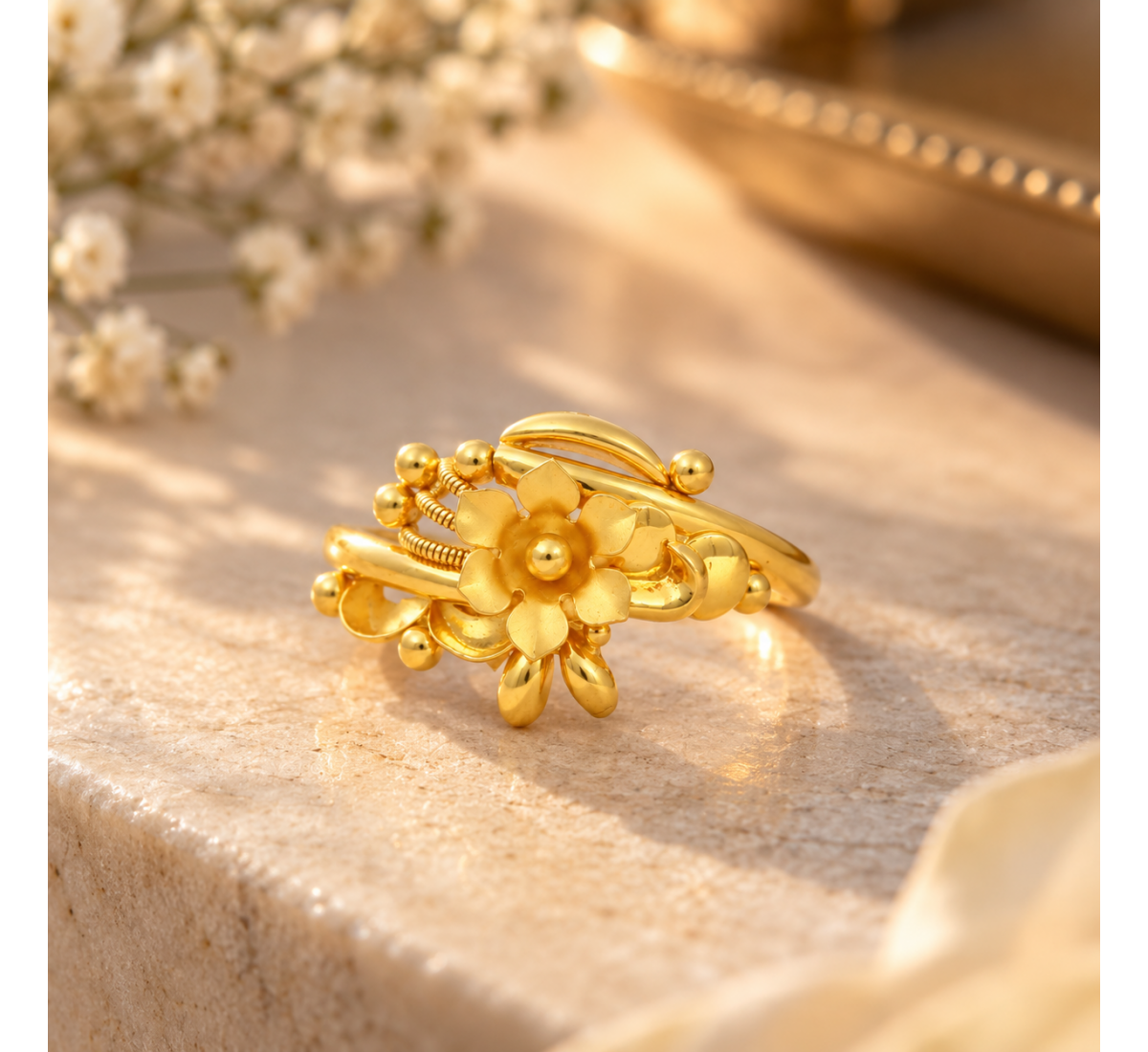 Alternated Abby Filigree Ring