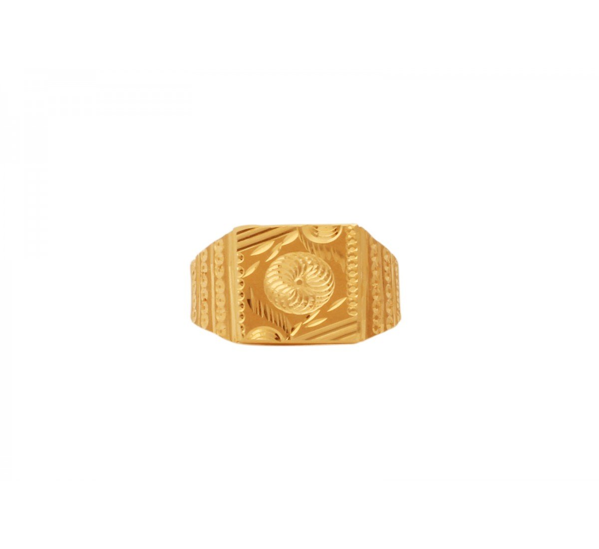 Glam Daisy Gold Ring