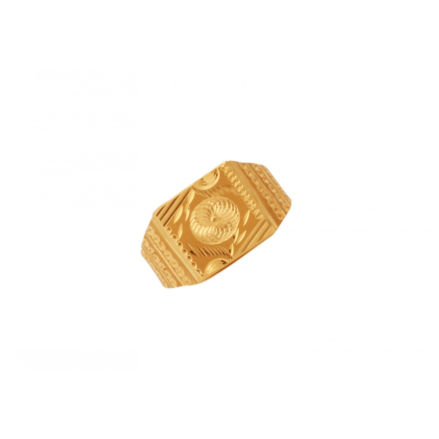 Glam Daisy Gold Ring