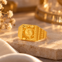 Glam Daisy Gold Ring