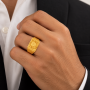 Glam Daisy Gold Ring