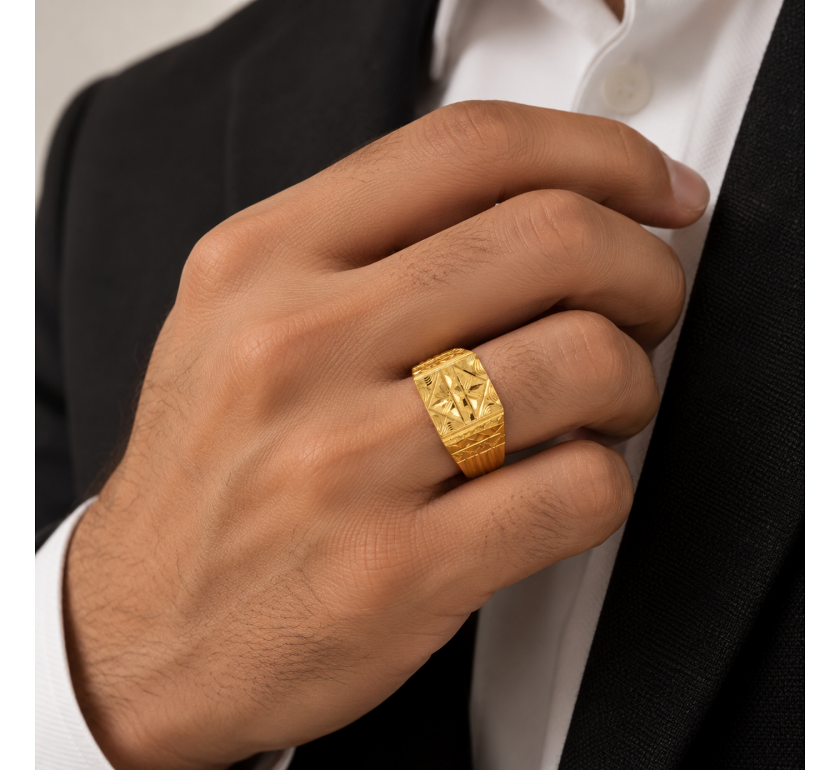 Francesca Valor Gold Ring