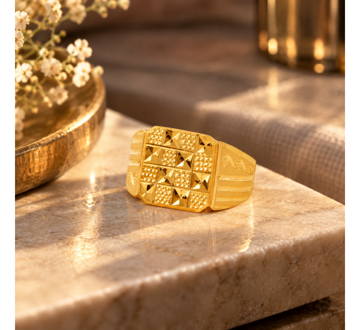 Graca Ala Arrow Gold Ring