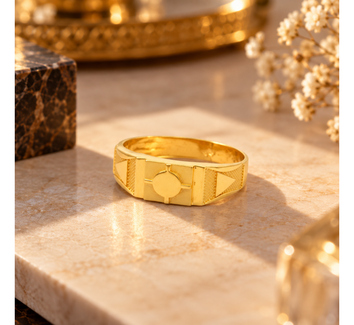 Nia Ava Gold Ring