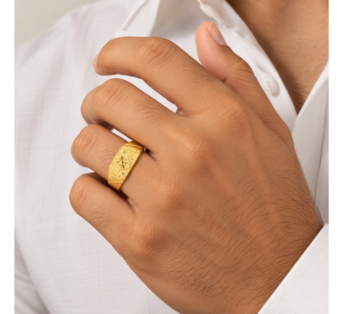 Entwine Gold Ring