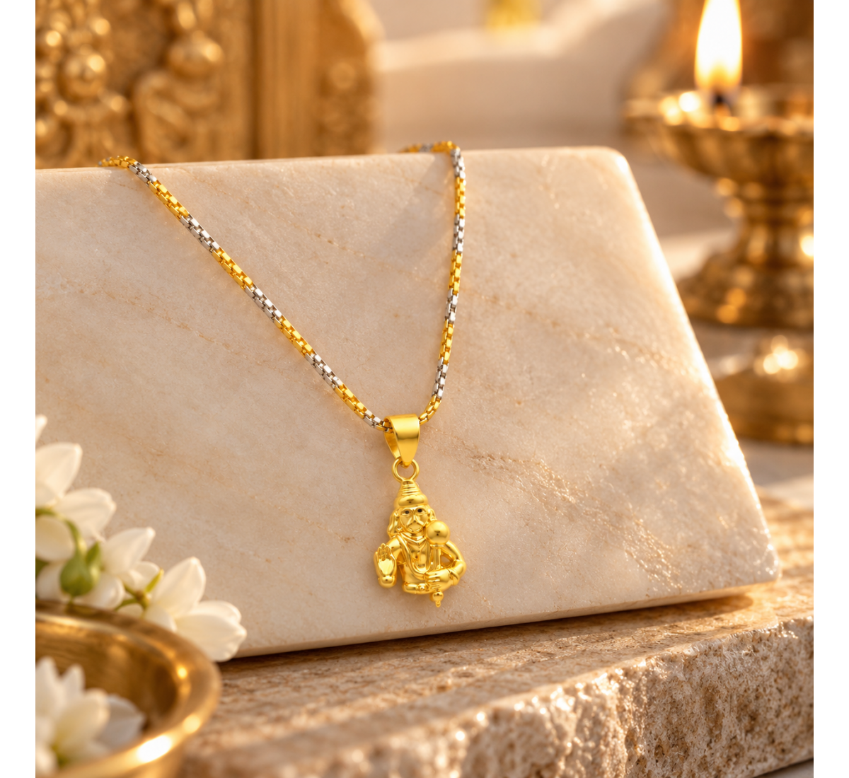 Gini Pave Azva Pendant