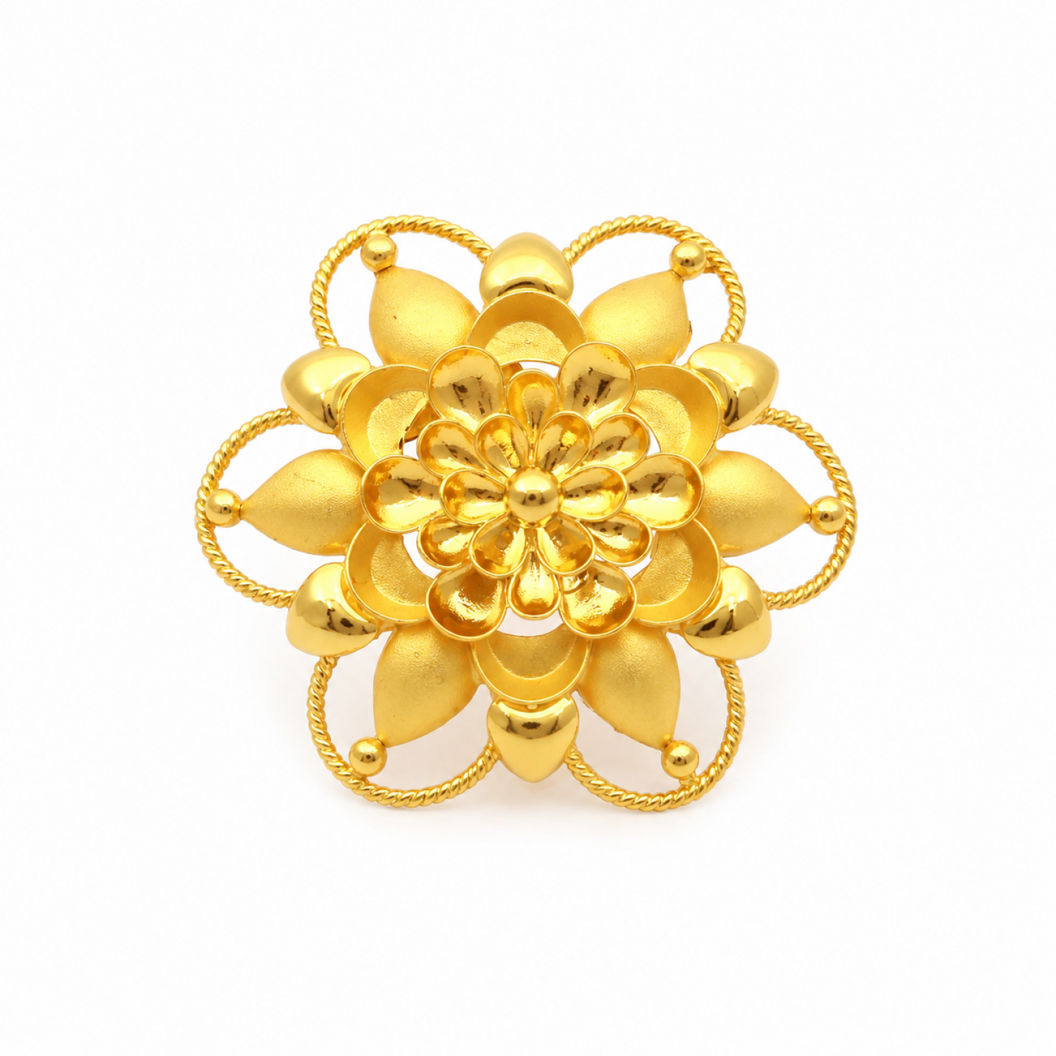 The Jenny Bloom Gold Stud