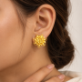 The Jenny Bloom Gold Stud