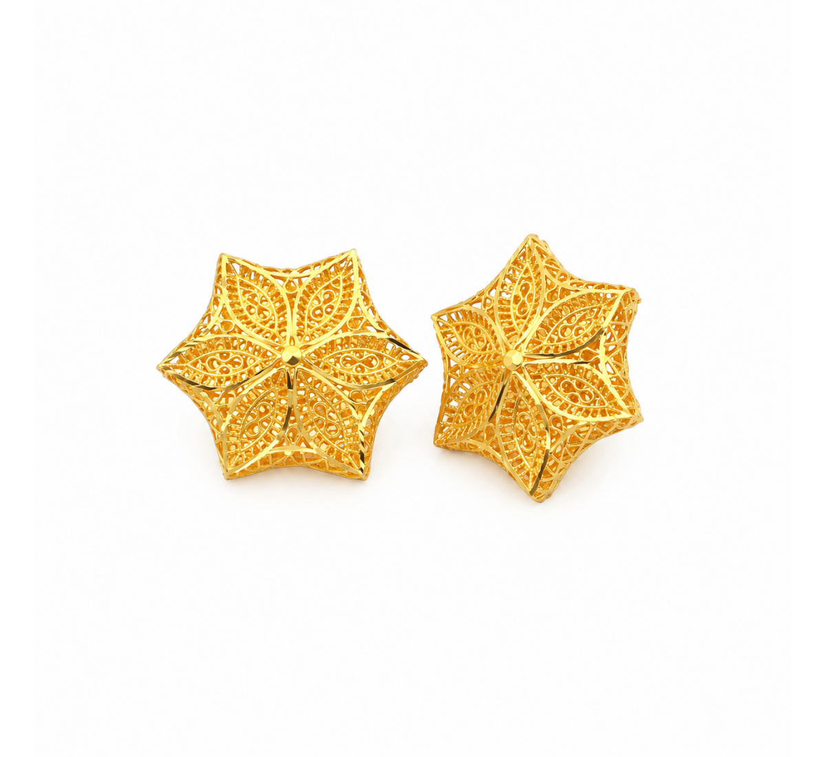 The Jenya Bloom Gold Stud