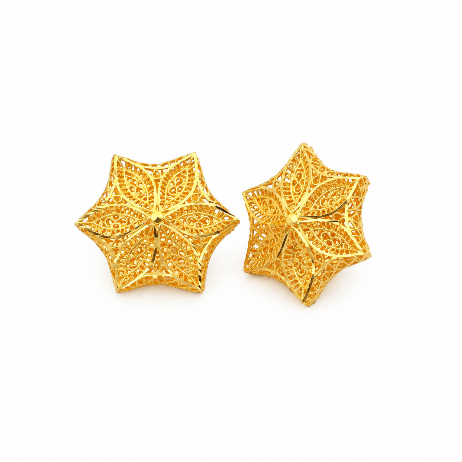 The Jenya Bloom Gold Stud