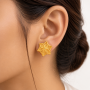 The Jenya Bloom Gold Stud