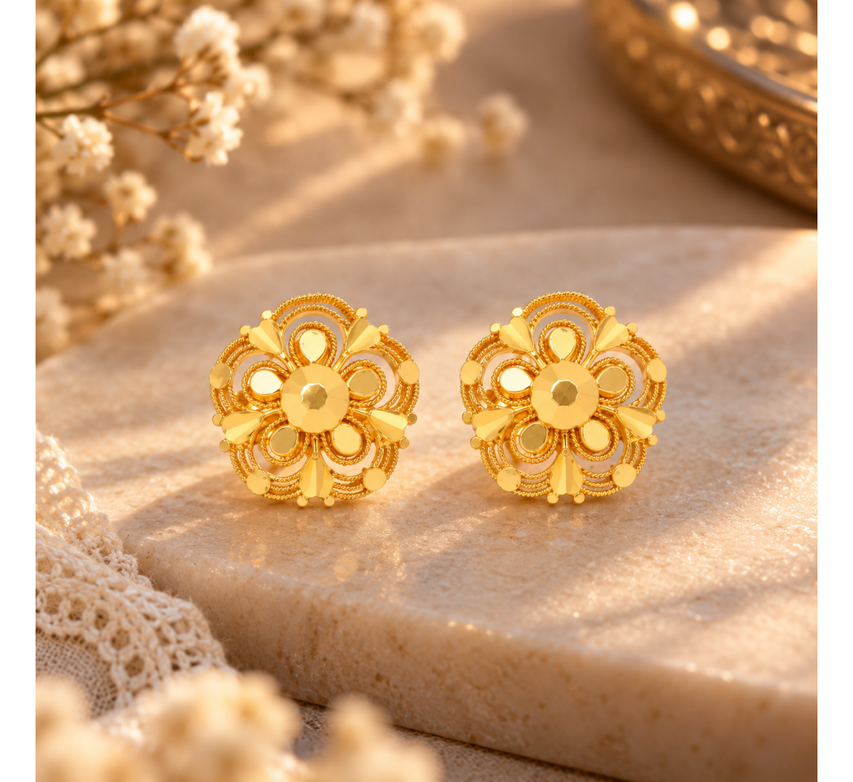 Erica Array Azva Gold Stud