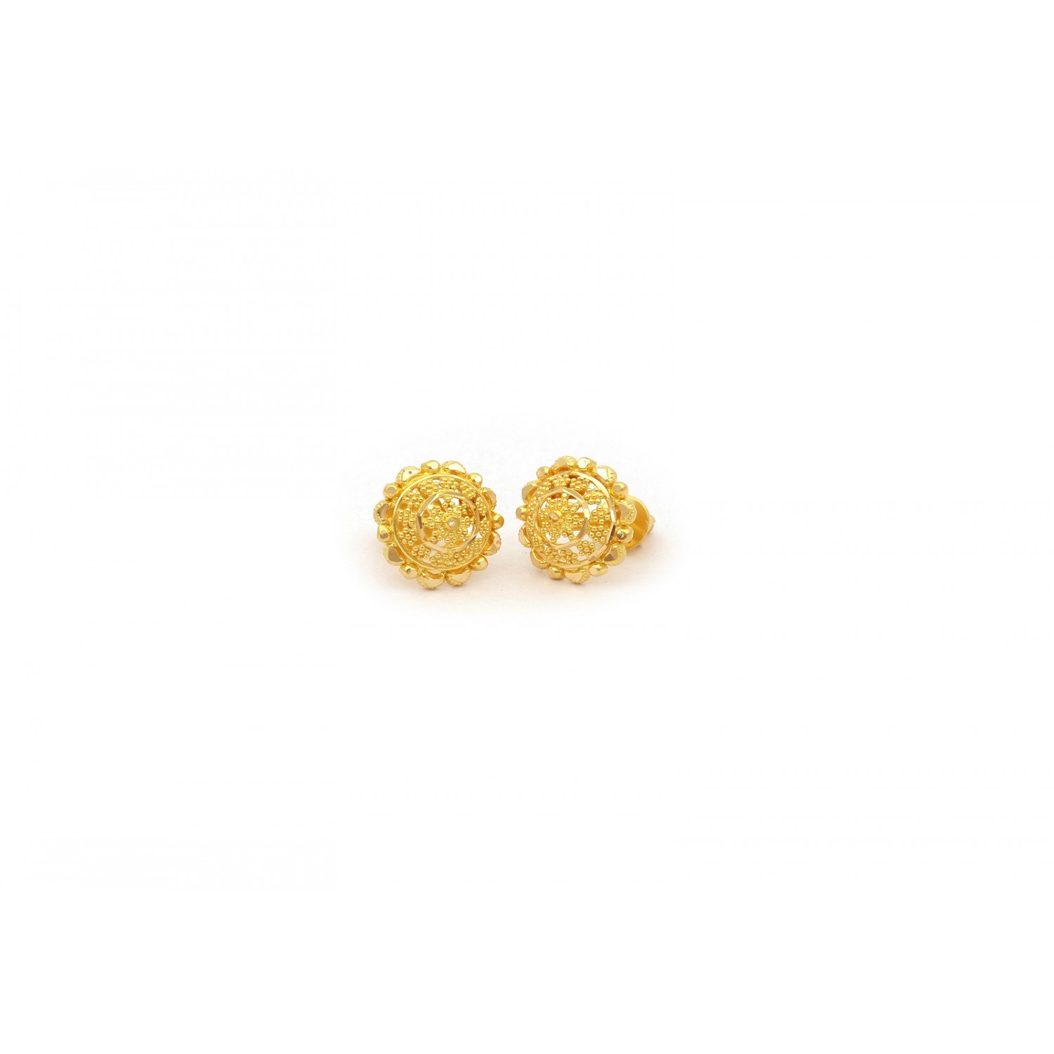 Adorn Bloom Gold Stud