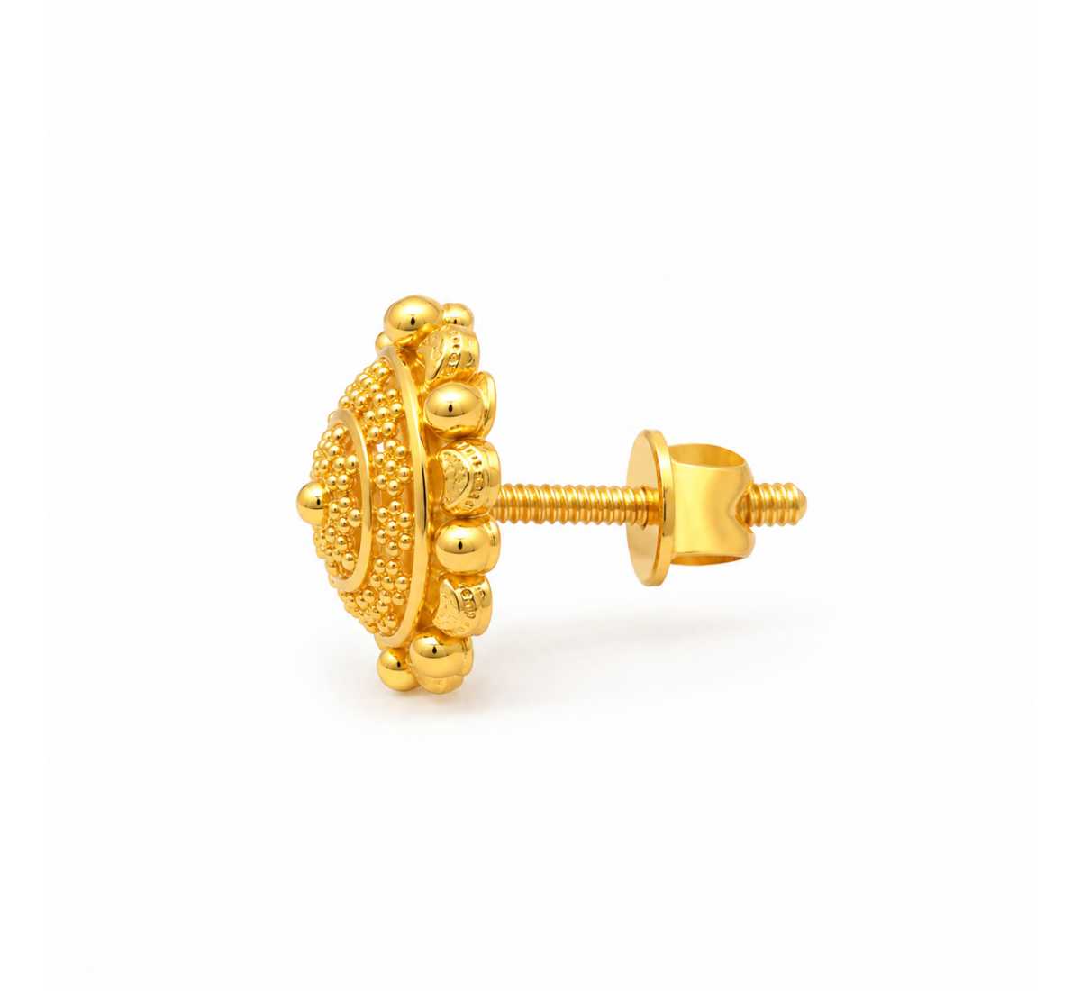 Adorn Bloom Gold Stud