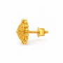 Adorn Bloom Gold Stud
