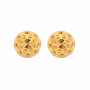 Azva Flutter Gold Stud