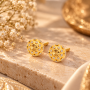 Azva Flutter Gold Stud