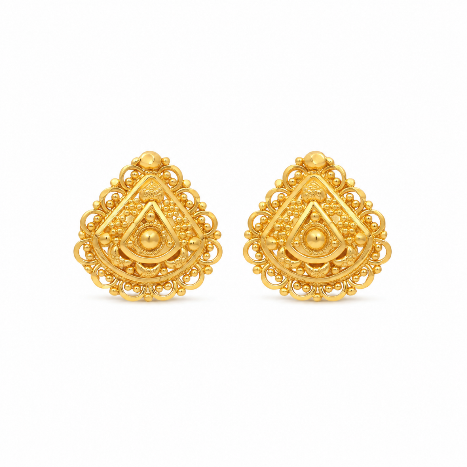 The Bloom Ambrosia Gold Stud
