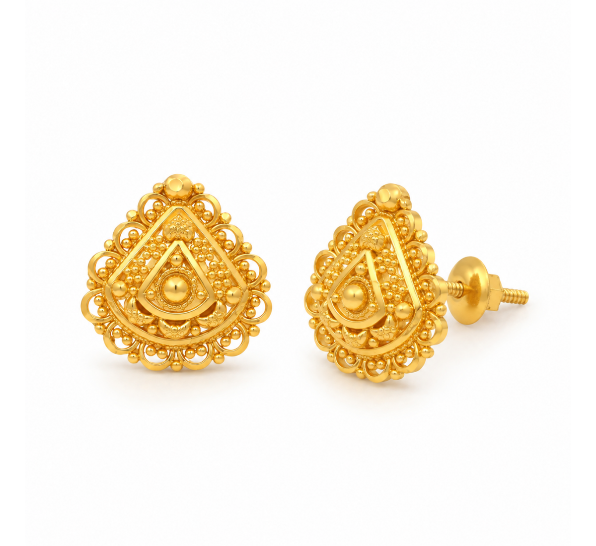 The Bloom Ambrosia Gold Stud