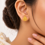 The Bloom Ambrosia Gold Stud
