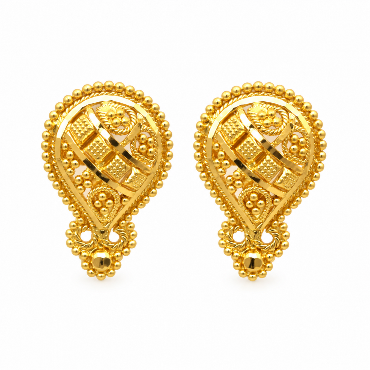 The Callie Azva Gold Stud