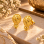 The Callie Azva Gold Stud