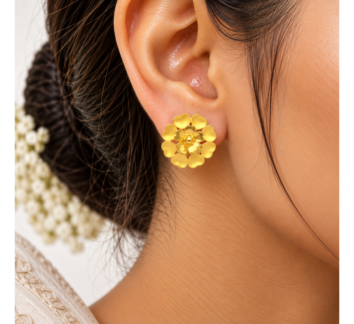 Alyne Cygnus Gold Stud