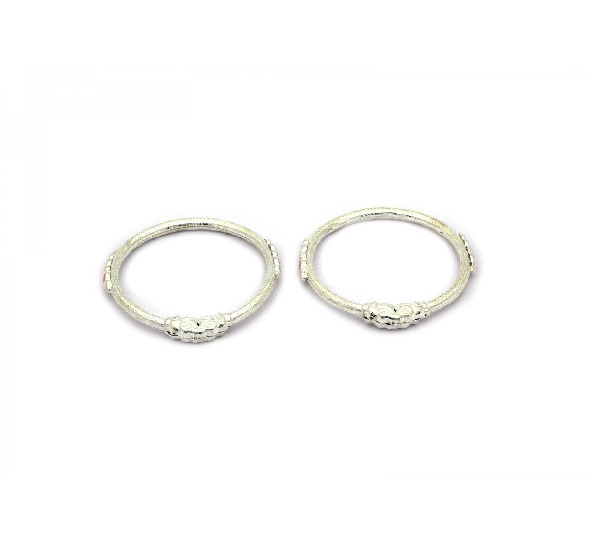 Ovate Adele Silver Baby Kada