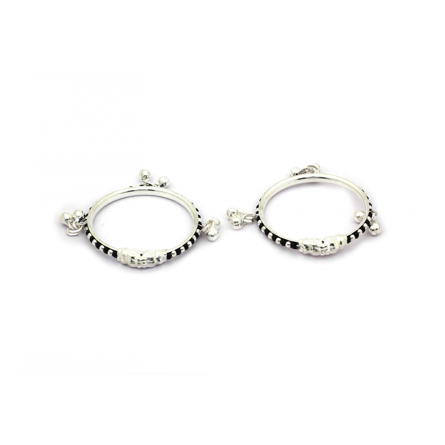 Zuri Dangling Silver Baby Kada