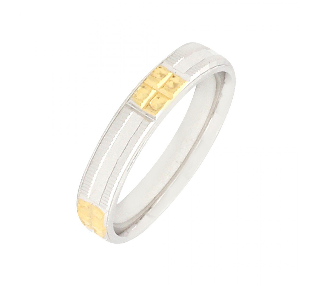 Lillee Linear Silver Band