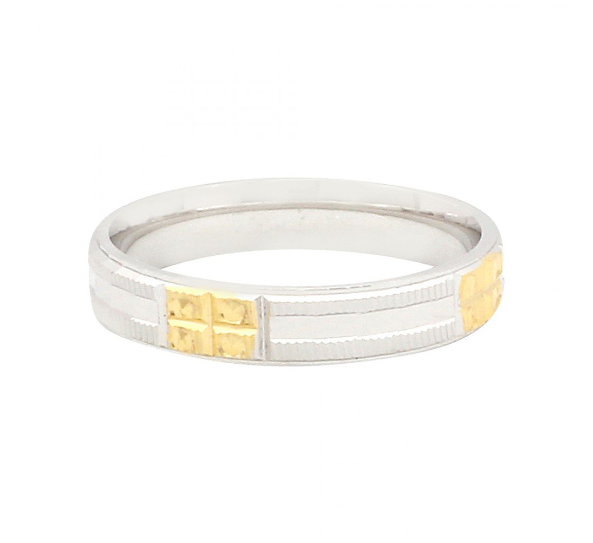 Lillee Linear Silver Band