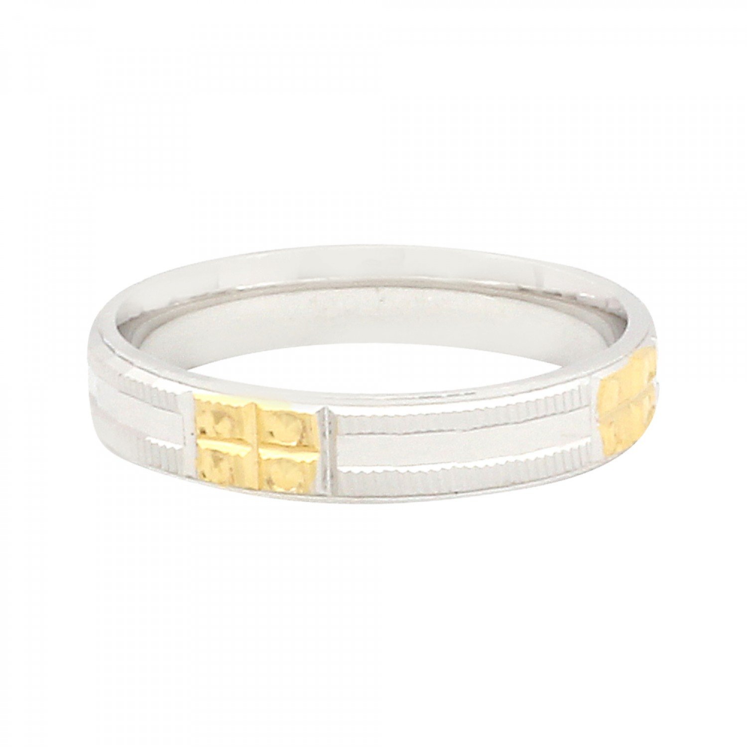 Lillee Linear Silver Band