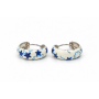 Miracle Laya Silver Hoops